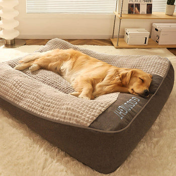 Lit Woof & Purr épais et résistant pour chien